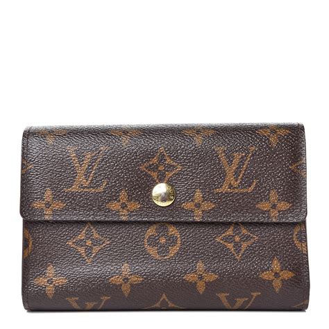 Louis Vuitton Monogram Canvas Leather Alexandra Wallet 